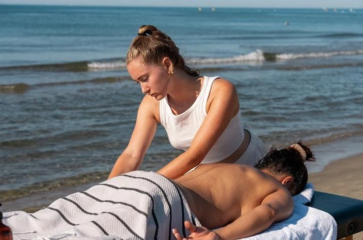 massage au bord de mer au Grau-du-rois